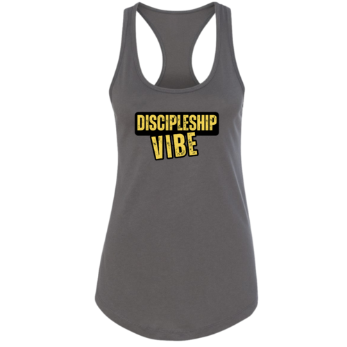 Womens Fitness Tank Top Graphic T-shirt - Discipleship Vibe