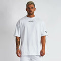 5 Colors Mens T Shirts Muscle Fitness Sports T-shirt Male Hip hop