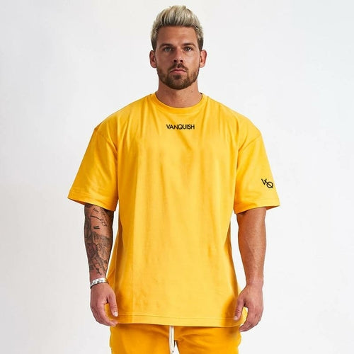 5 Colors Mens T Shirts Muscle Fitness Sports T-shirt Male Hip hop