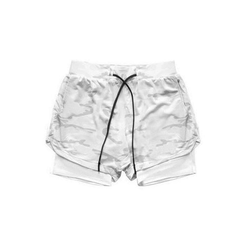 2020 Men's Running Shorts 2 In 1 Double Jogging Gyms Fitness Training